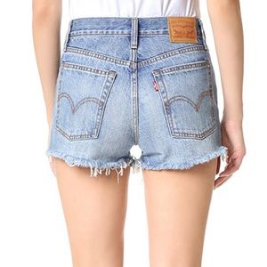 Levi’s High Rise Wedgie Shorts - Buena Vista Light